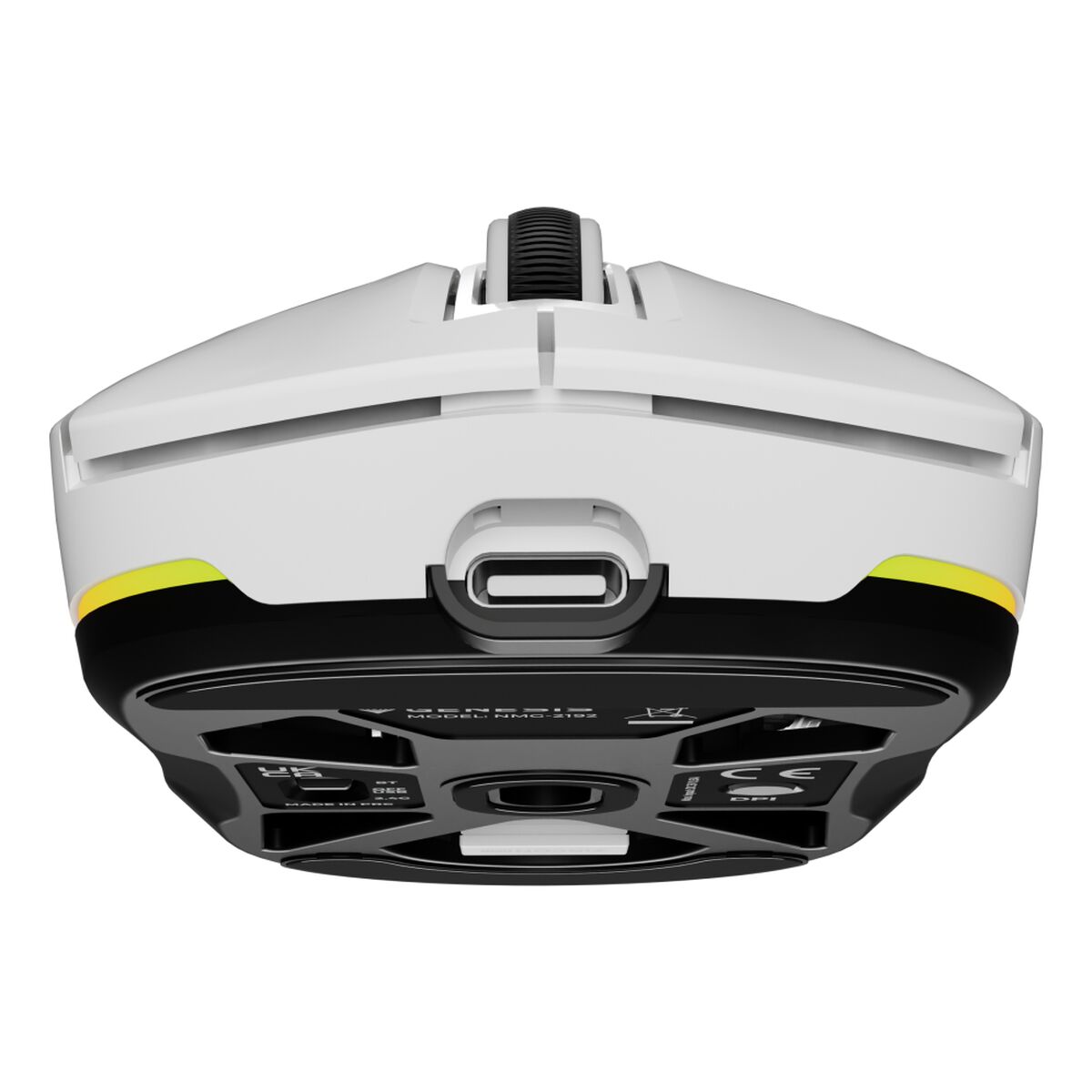 Hiiri Genesis Zircon 660 Valkoinen